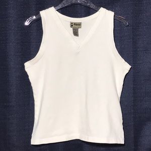 ALPINE DESIGN Tee - Sleeveless White